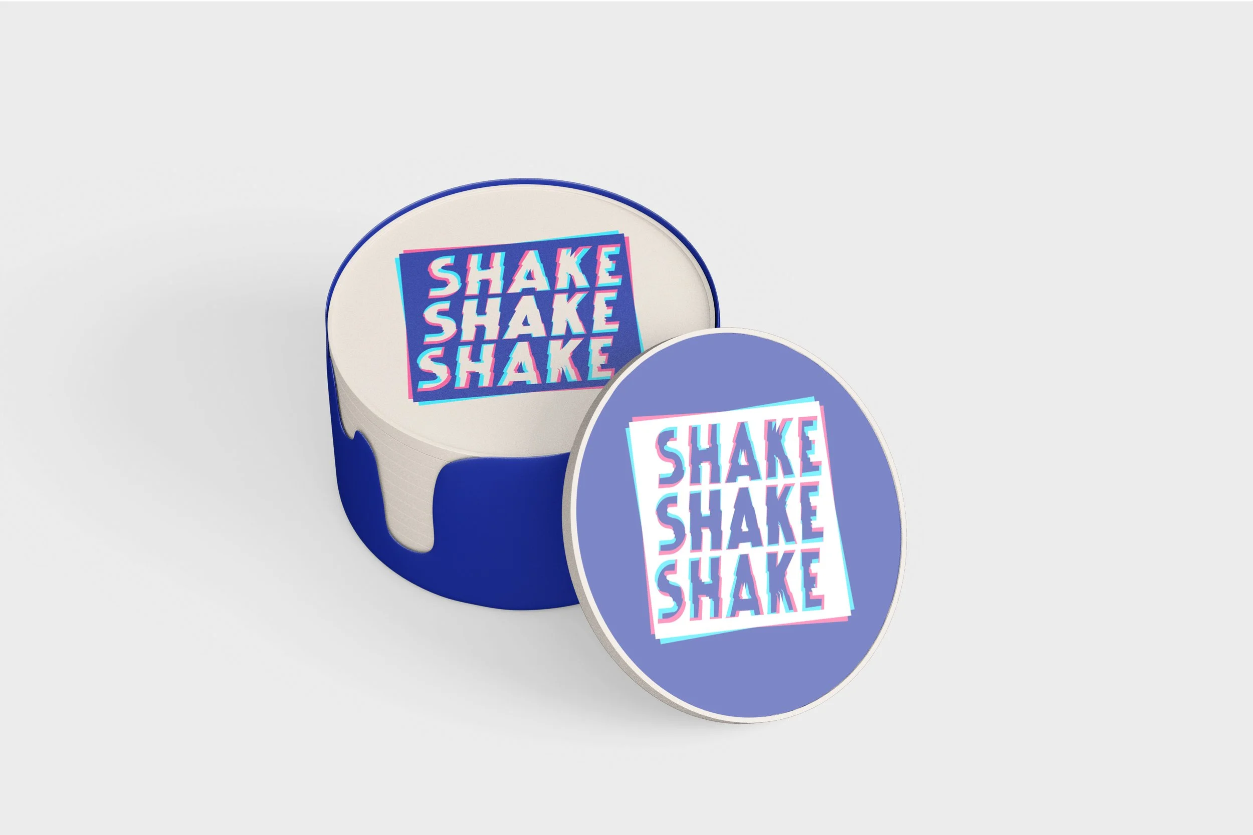 Boite sous bock Shake Shake Shake