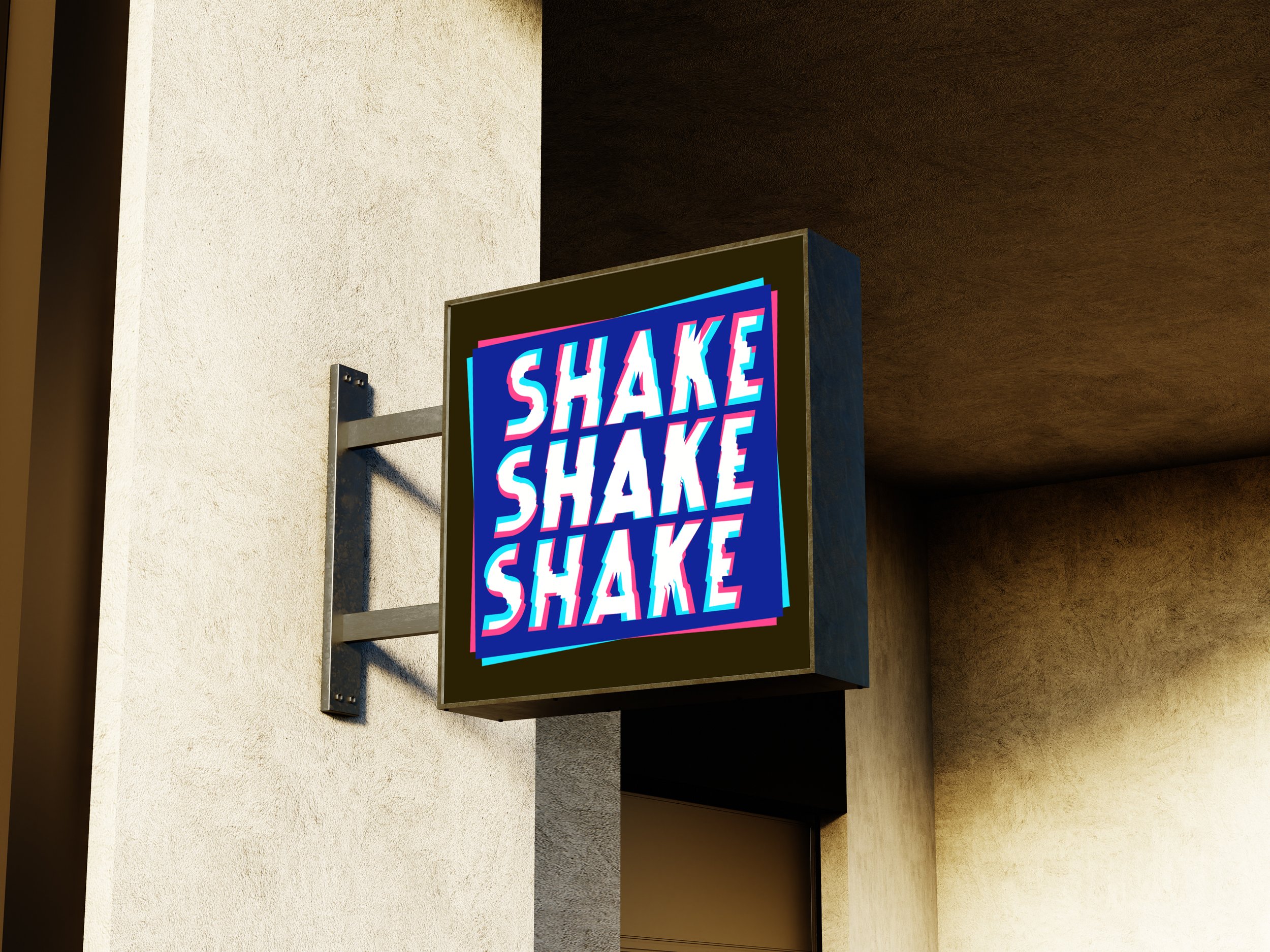 enseigne extérieure Shake Shake Shake