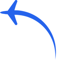 أيقونة طائرة شعار رحلة جو