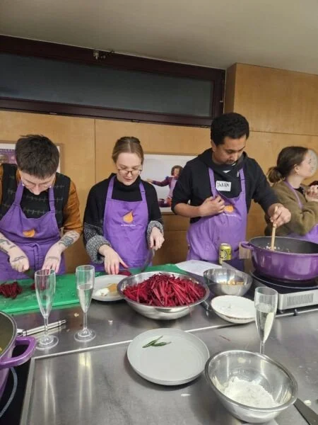 Our Christmas dinner at Migrateful