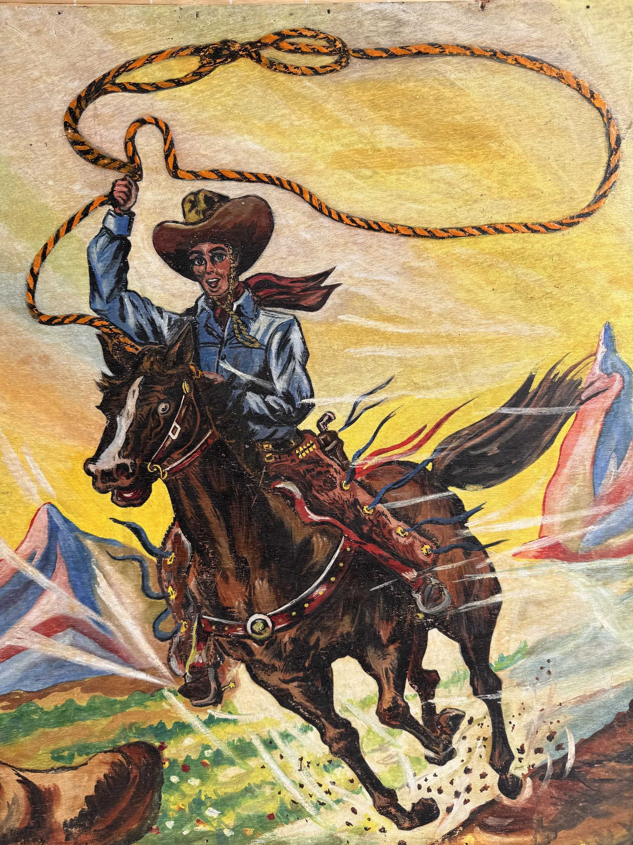 COWBOY PAINTING