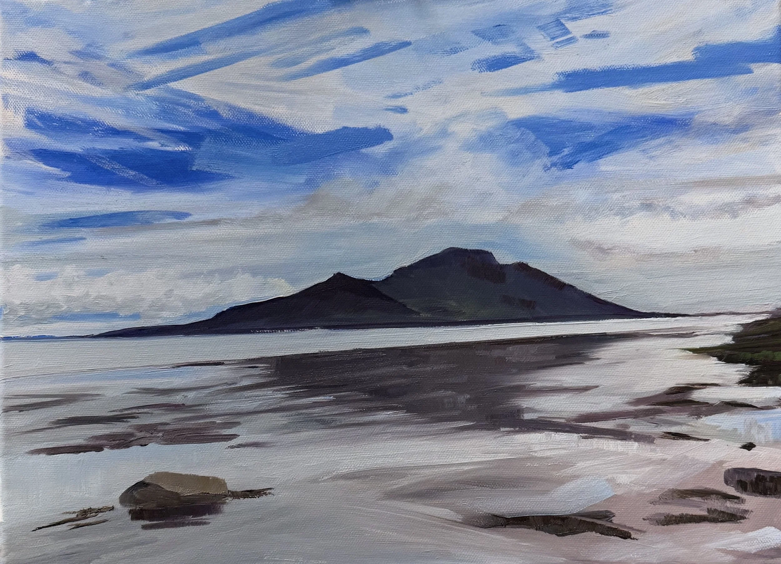 Holy Isle from Lamlash, Isle of Arran