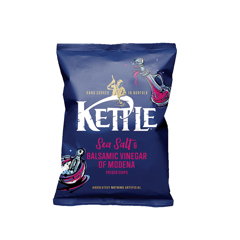 Kettle Crisps (Sea Salt and Balsamic Vinegar)