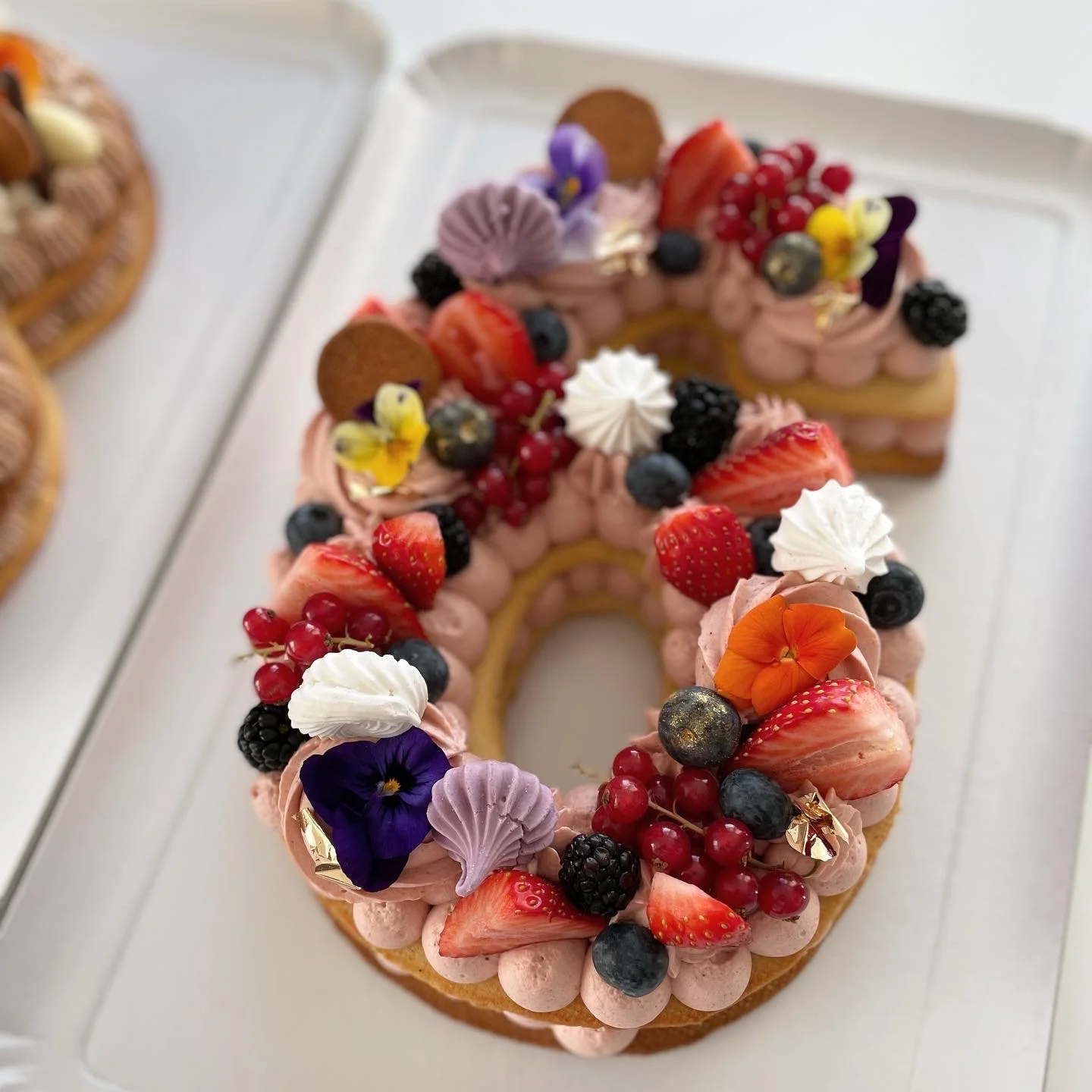 Number ou Letter Cake Personnalisé