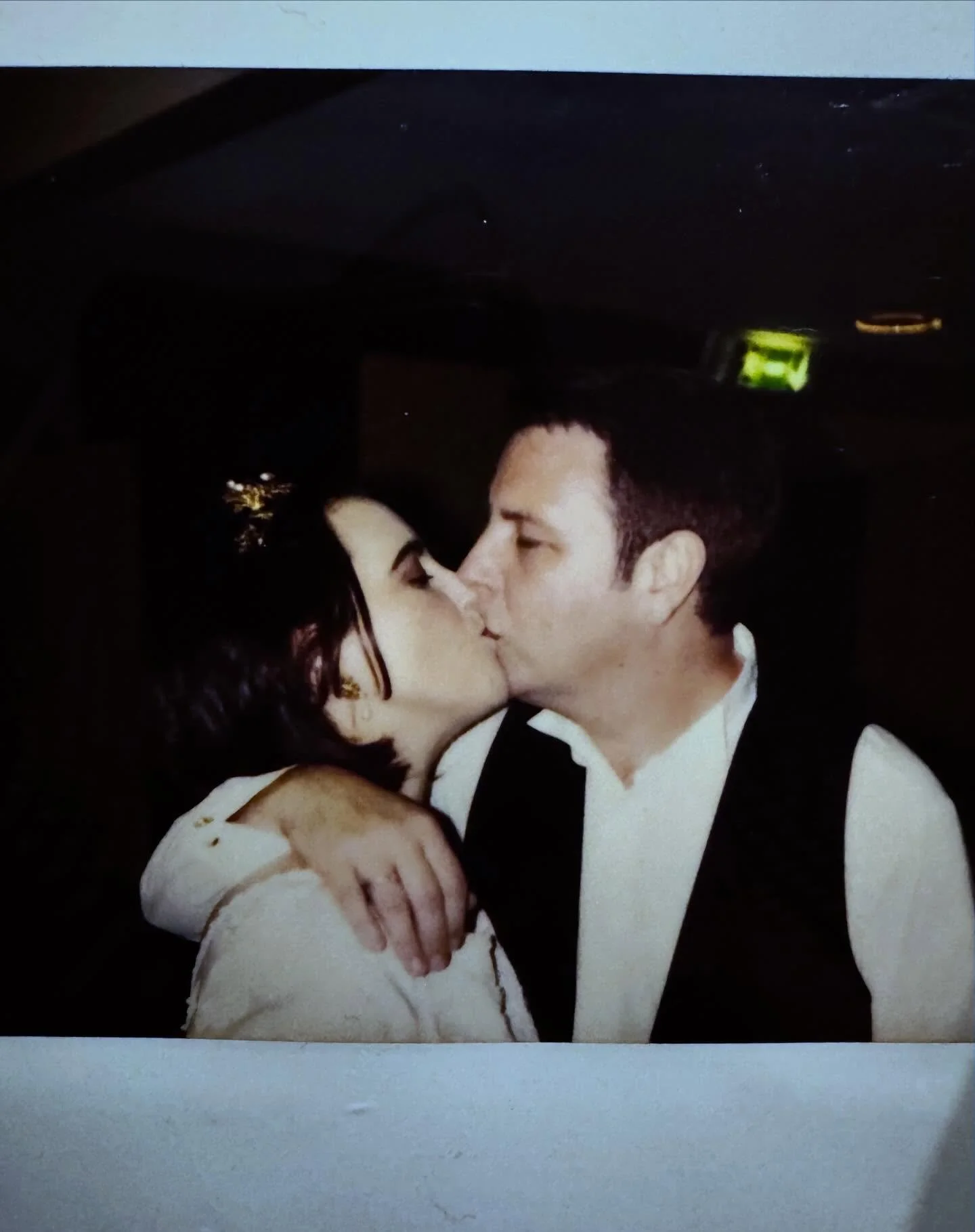 These Polaroids were taken on my wedding day, just over 28 years ago! 

Our good friends, Bryan and Jamie took Polaroids of all our guests and asked them to write messages underneath. It seems a bit old-fashioned now given the technology and the way 