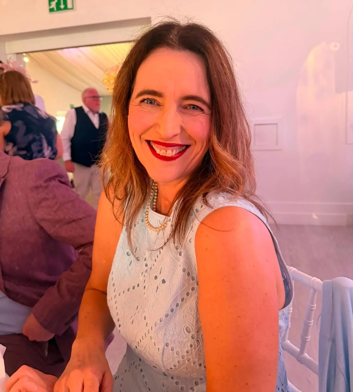 This is the face of a happy celebrant after conducting the ceremony for two special friends, knowing I get to stay and enjoy the rest of the day and the celebrations. 🥰