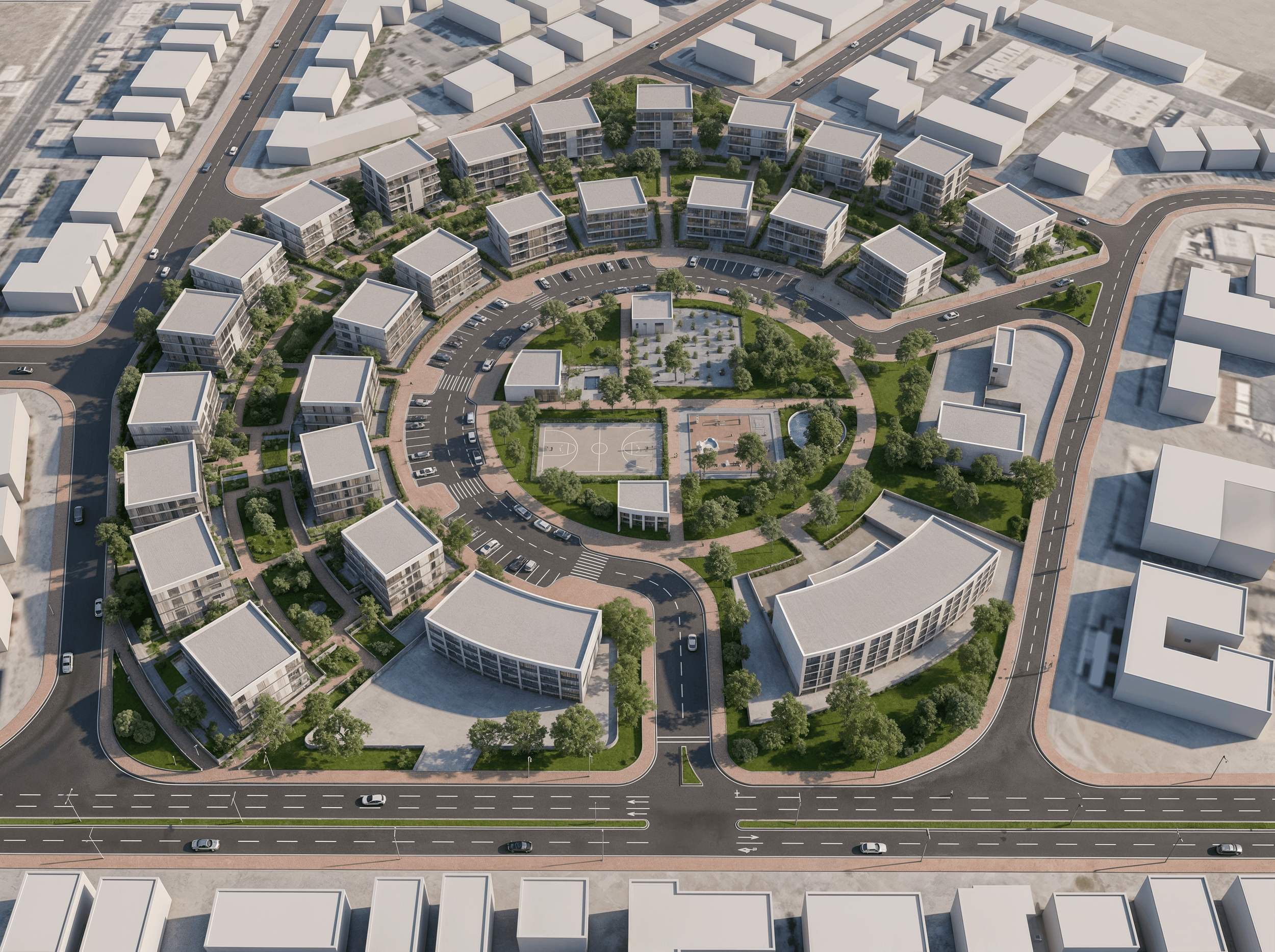 Render image of Hilal Harem