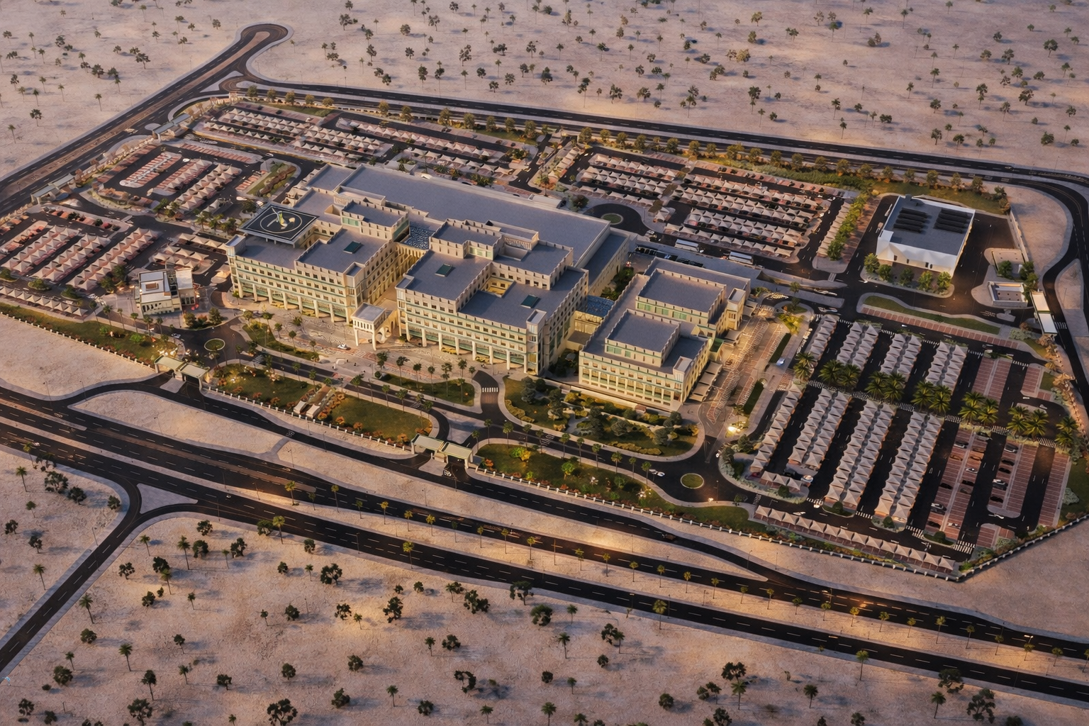 An image of Tenbek Hospital.