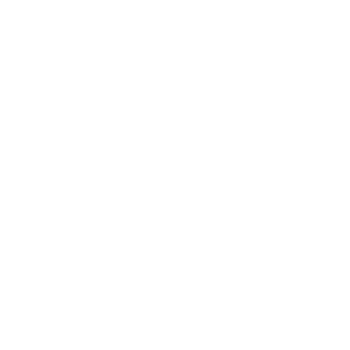 Two white line-drawings of flowers with long stems against a black background.