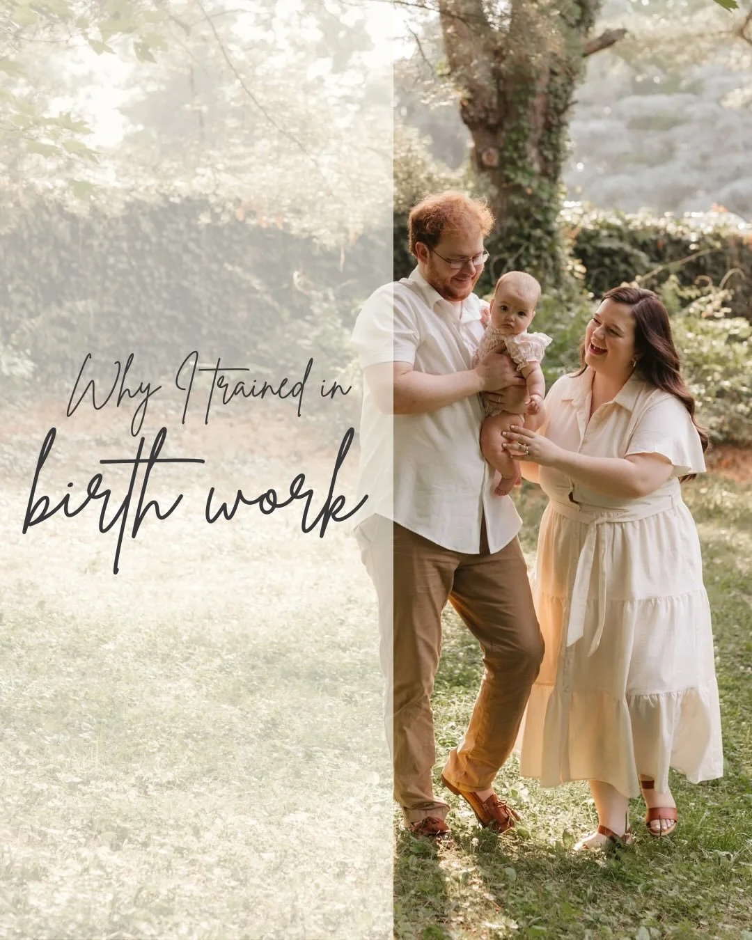 I didn&rsquo;t choose birth work overnight. Sometimes I think it chose me, finding me somewhere during quiet nights dreaming my wildest dreams. From listening to birth stories (s/o to office jobs, AirPods, &amp; good podcasts!) to becoming a mother m