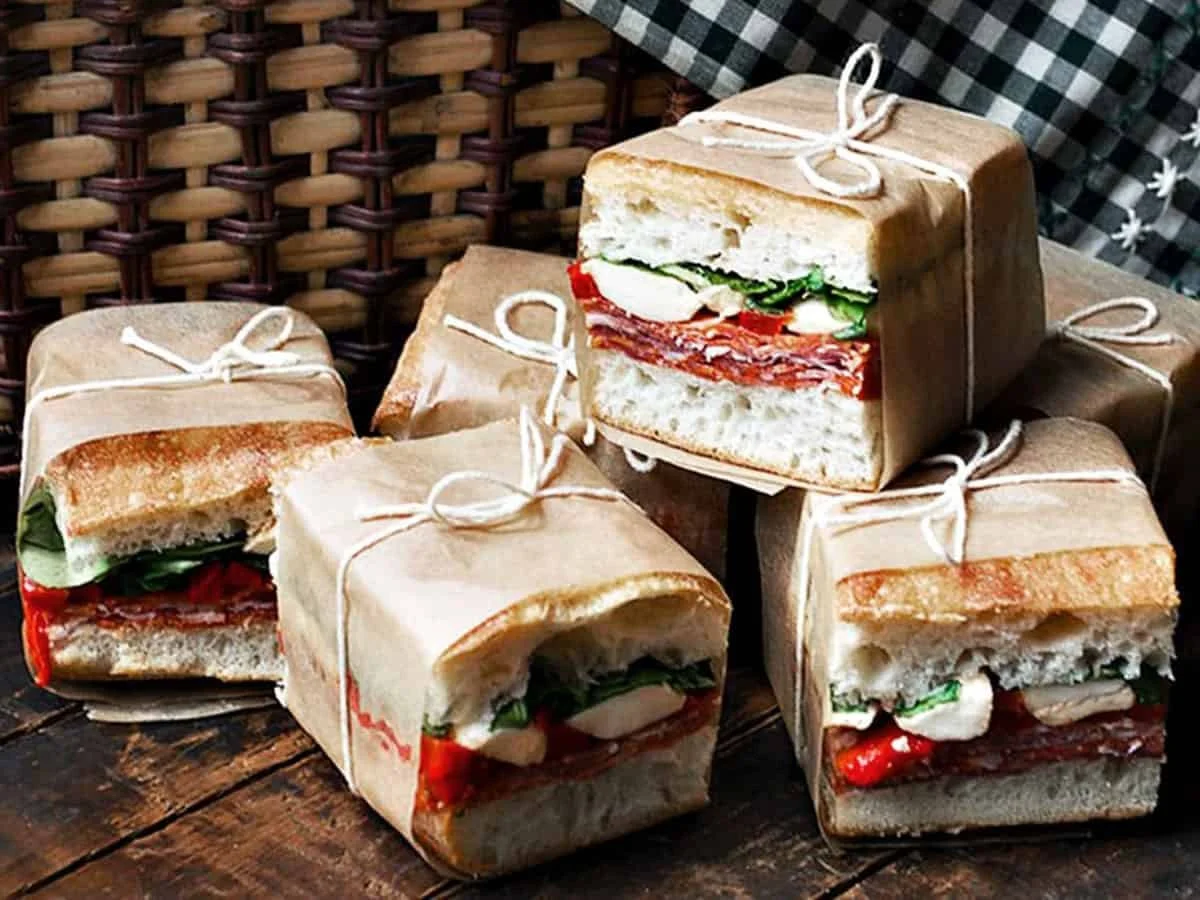 Focaccia Sandwiches