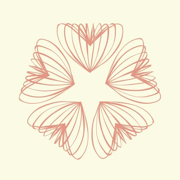 Petal Heart Design