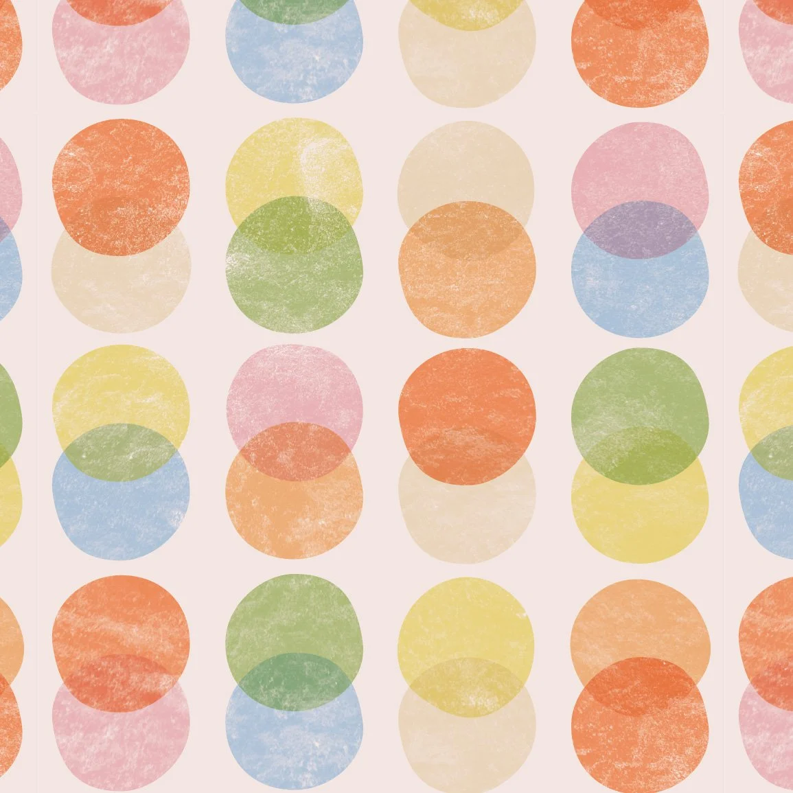 Overlap Rainbow Pattern