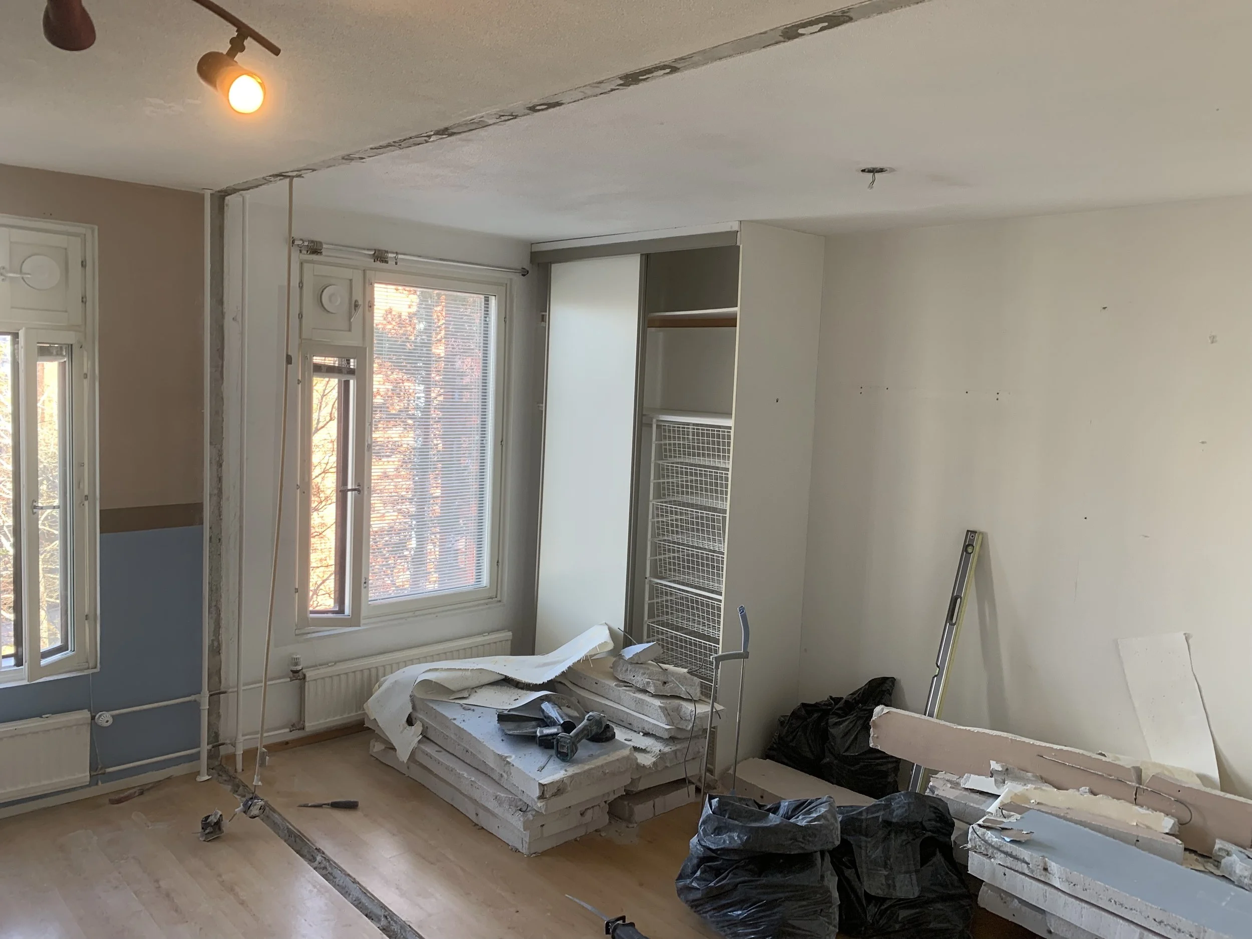 Remontti käynnissä