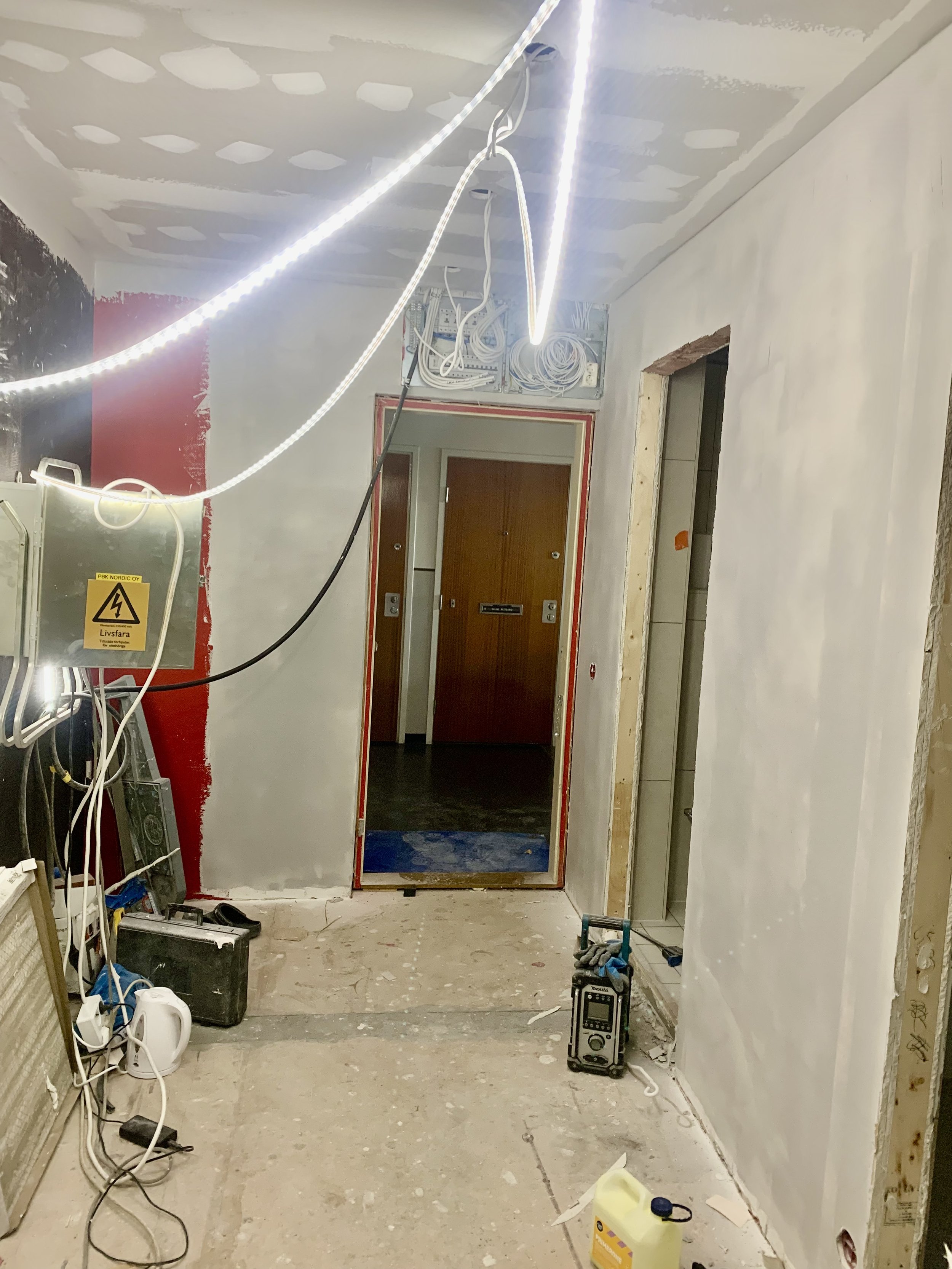 Remontti käynnissä