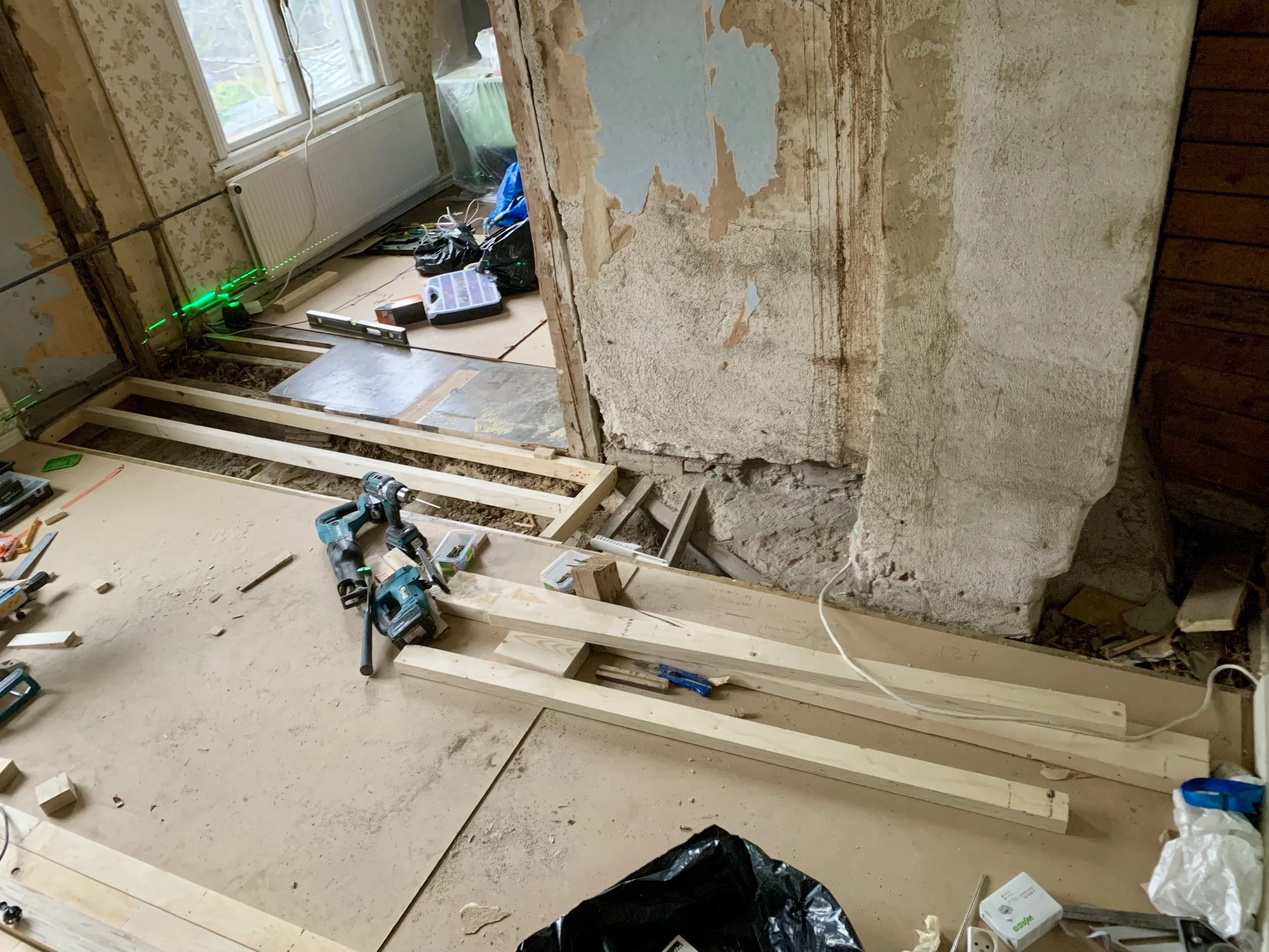 Remontti käynnissä