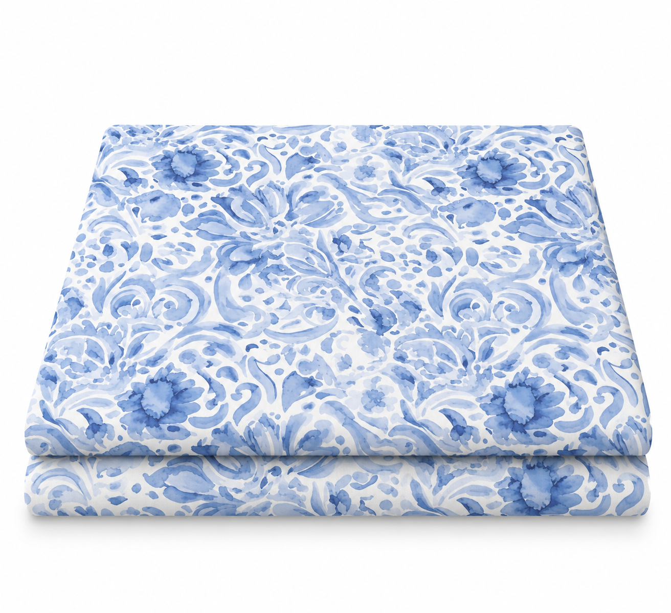 Impressionist Tablecloth - Pale Blue