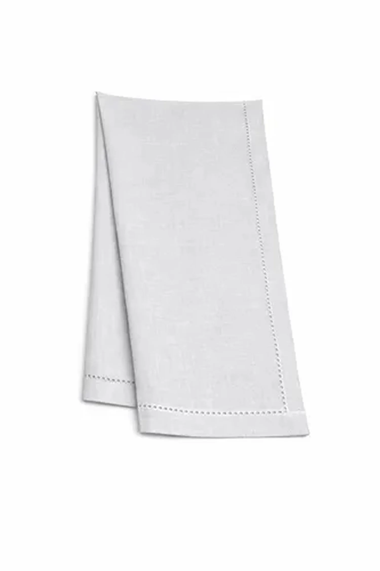 Hemstitch Napkin - Warm Grey