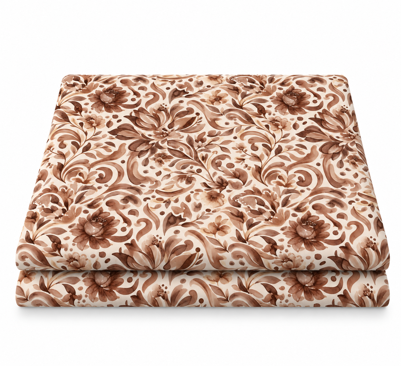 Impressionist Tablecloth - Chocolate