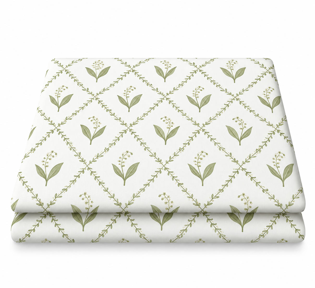 Lilly of the Valley Lattice Tablecloth