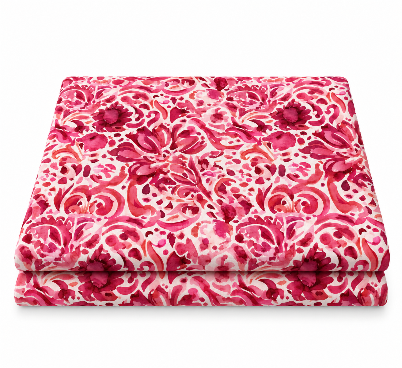 Impressionist Tablecloth - Burgundy