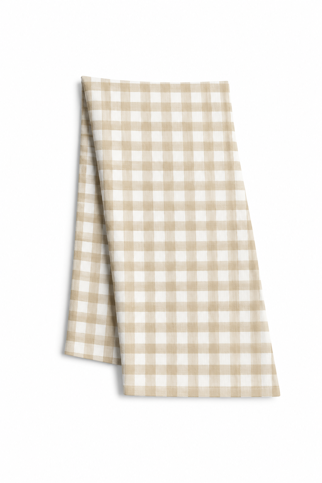 Gingham Napkin - Beige