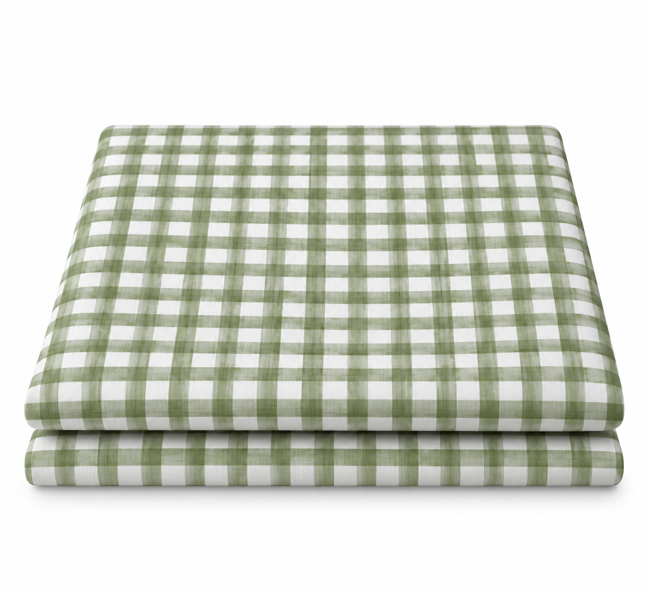 Gingham Tablecloth - Olive