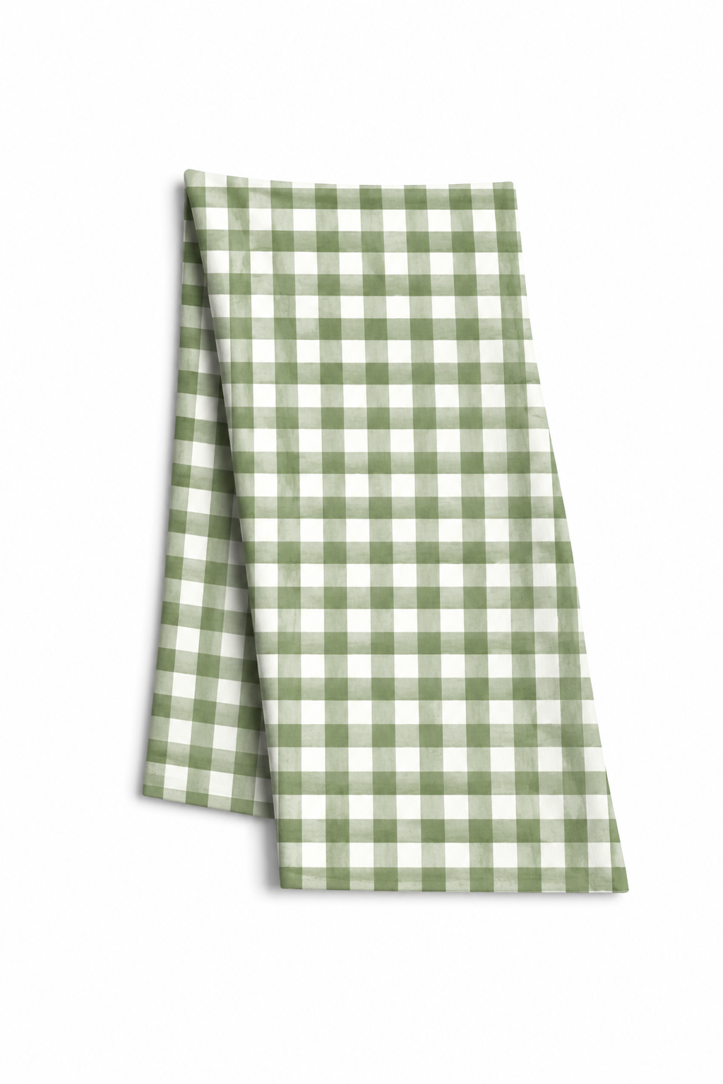 Gingham Napkin - Olive