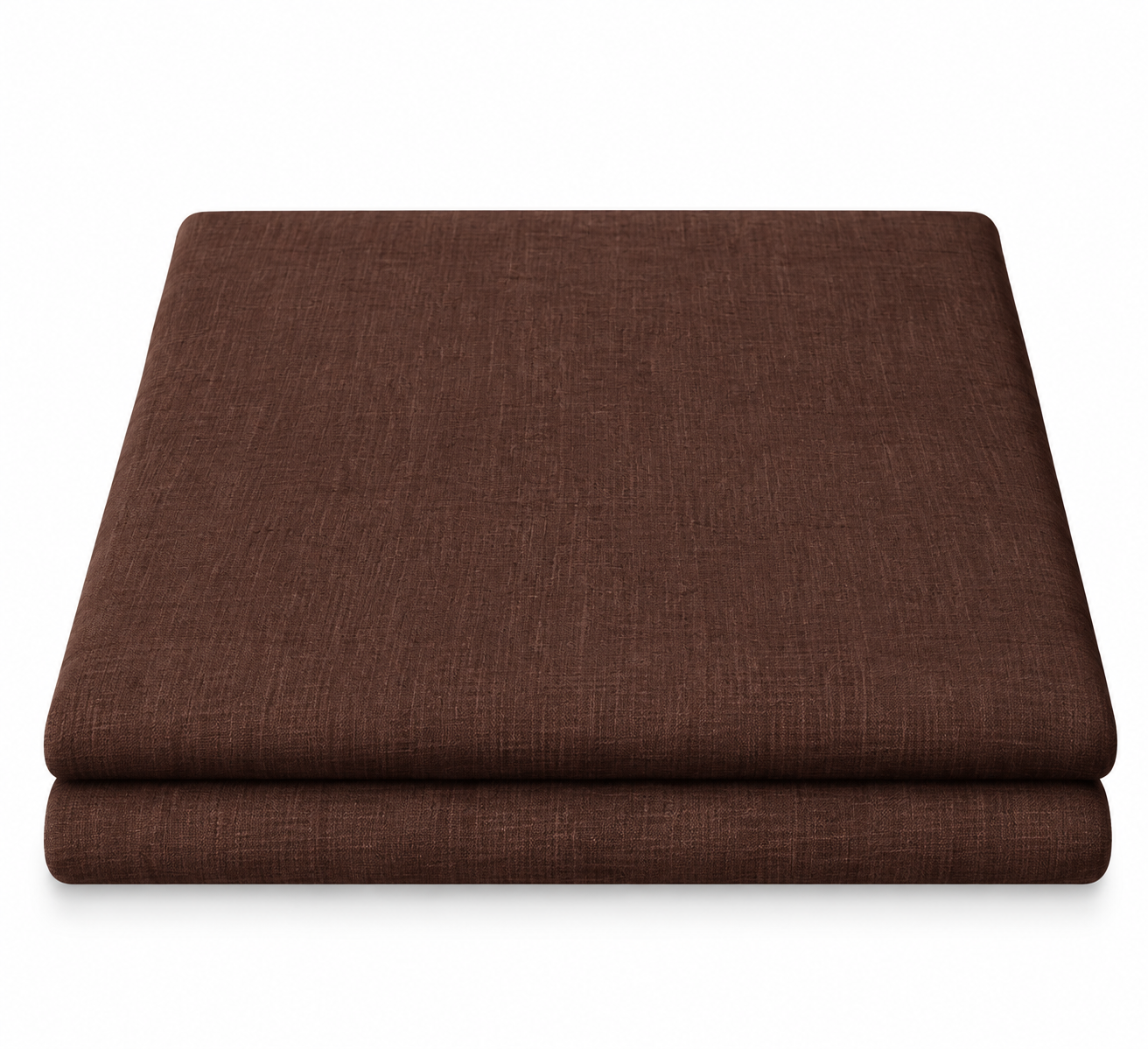 Linen Tablecloth - Chocolate