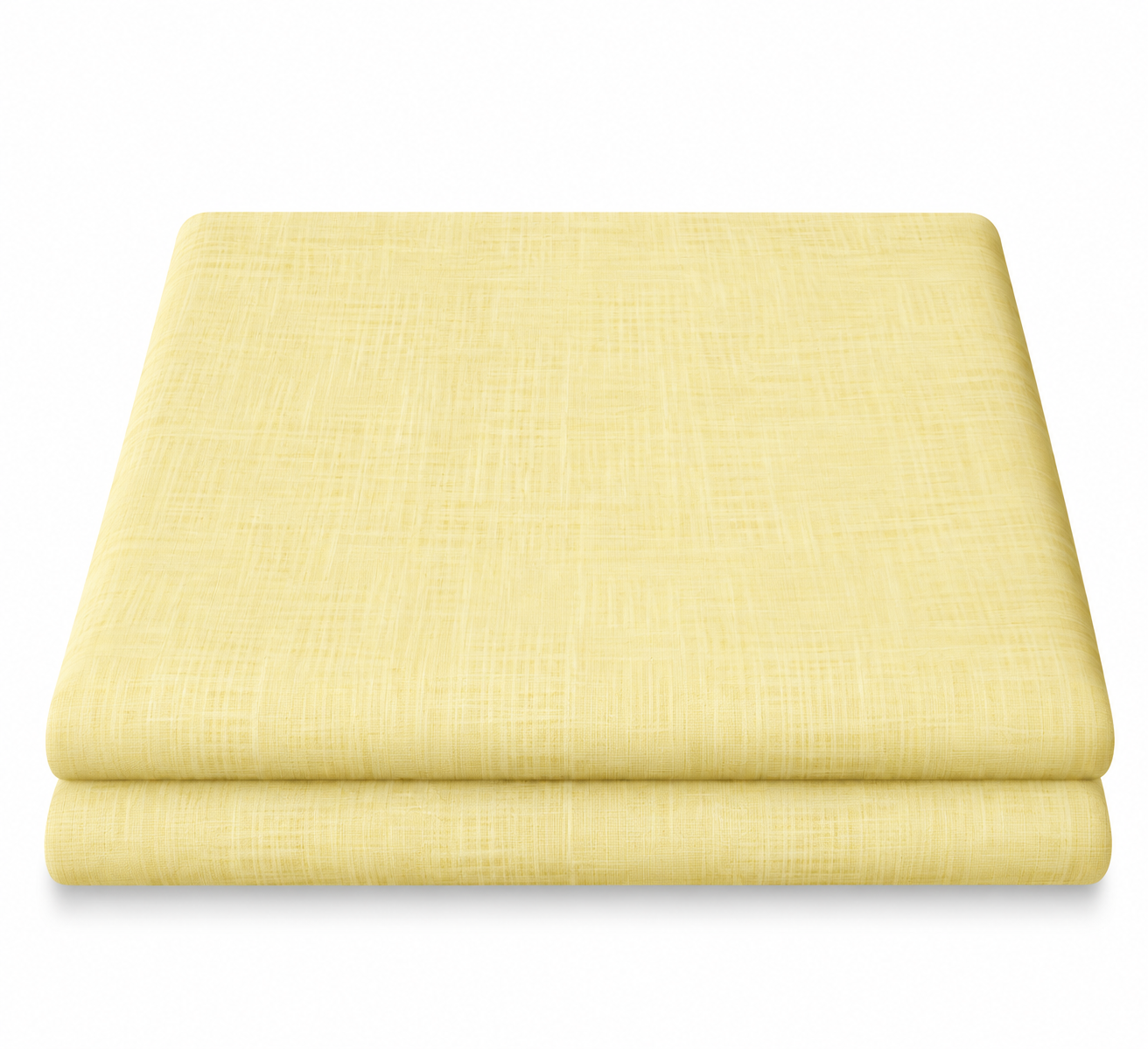 Linen Tablecloth - Pale Yellow