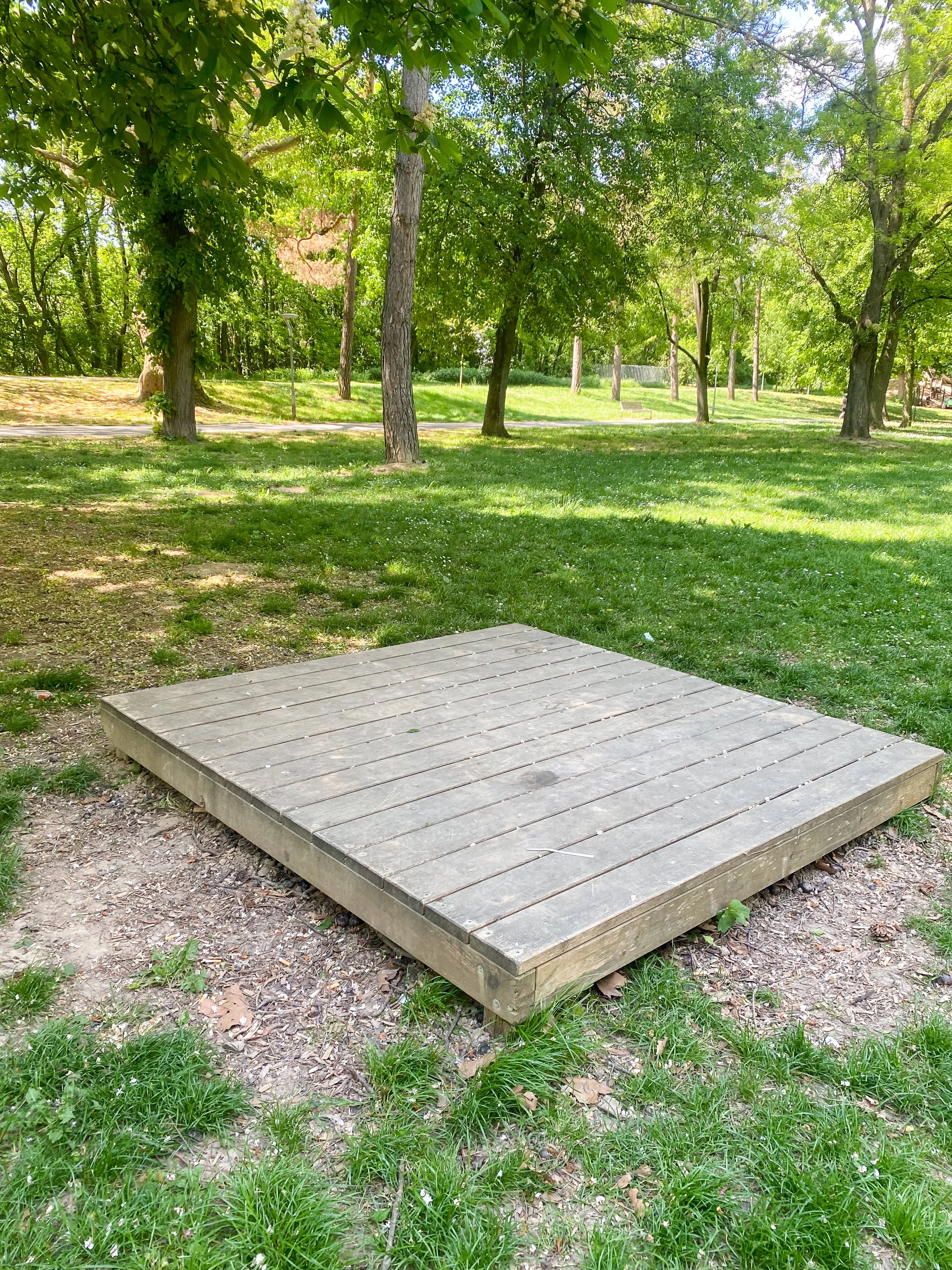 Mehr Picknickflächen im Park.