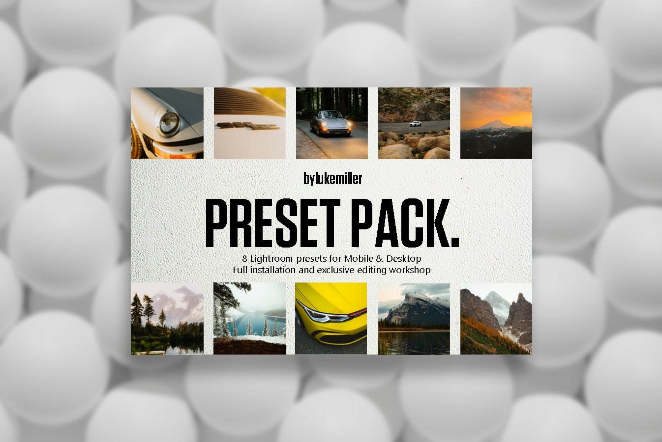 Luke Miller Preset Pack V1 + LR Masterclass