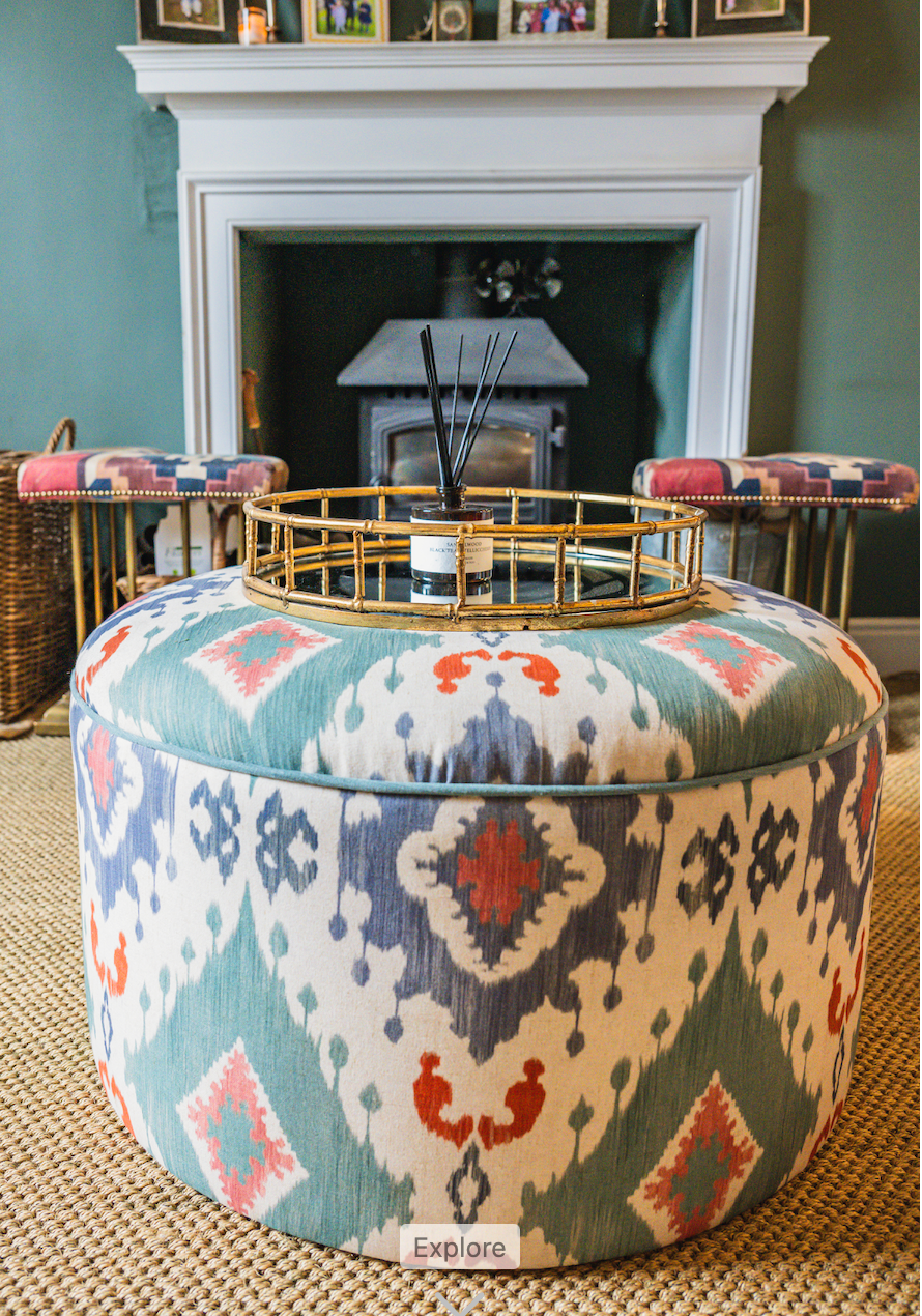 Tinsmith Footstool