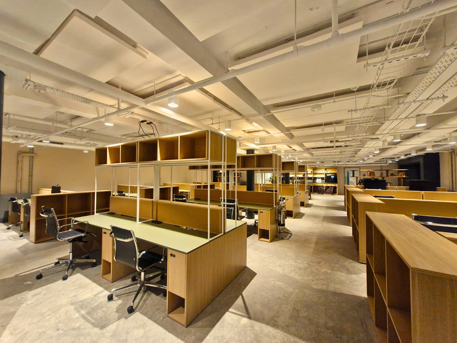 The Arding Rooms Private Members Club and Events space, Communal and private office space acoustic treatment.