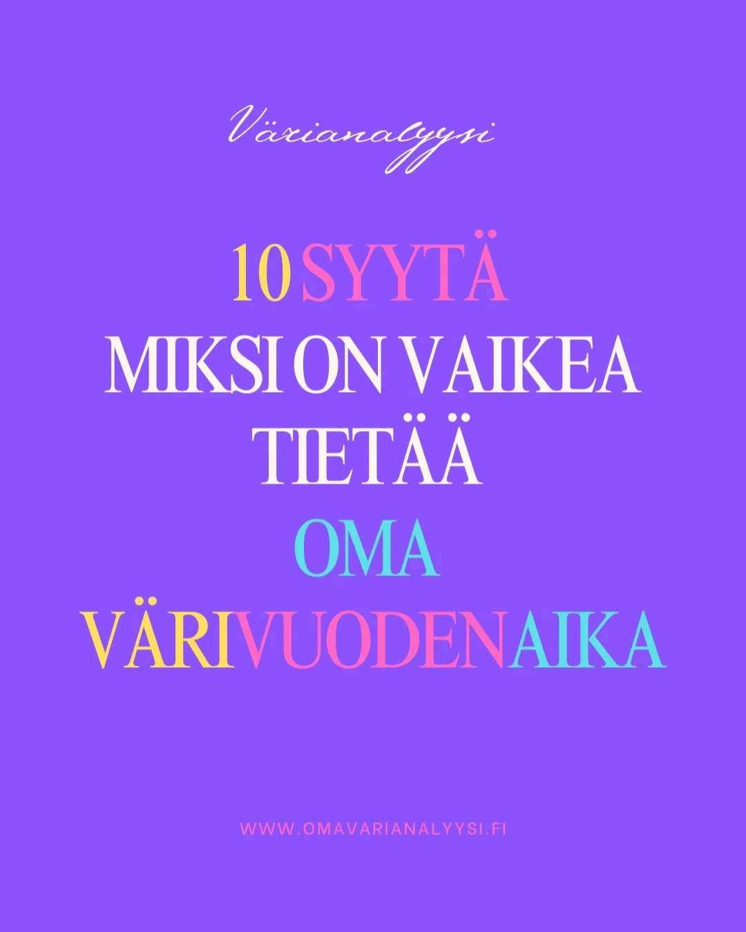 Miksi oman v&auml;rivuoden tunnistaminen voi olla vaikeaa? 

Oletko joskus miettinyt tai jopa googlannut &ldquo;olenko l&auml;mmin vai viile&auml;&rdquo; ja saanut ristiriitaisia vastauksia? Et ole yksin! 

Moni ihminen on neutraali tai ihon pinnassa