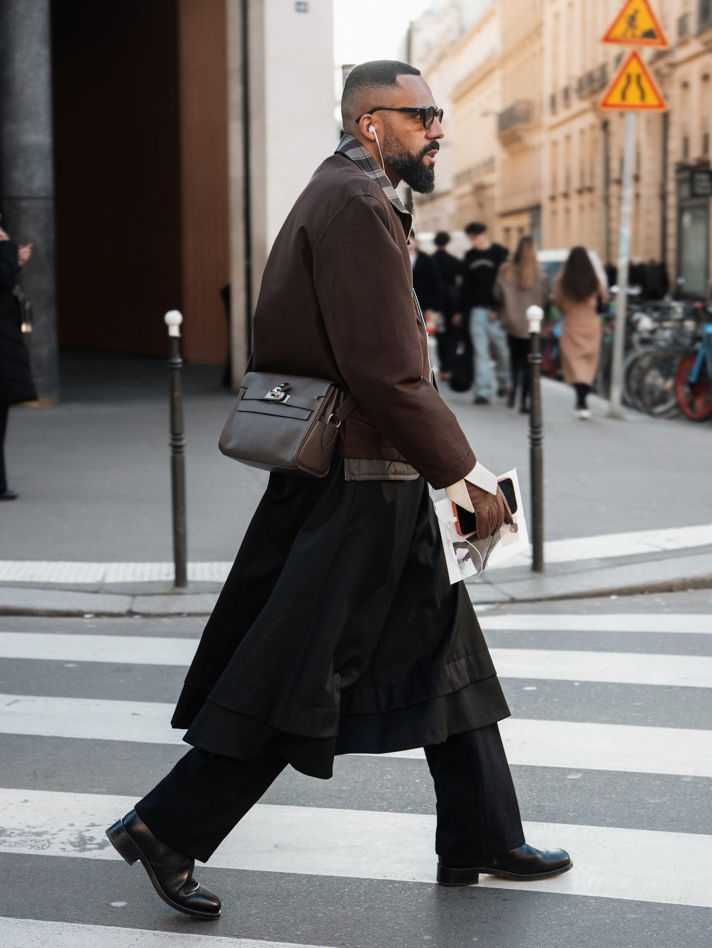 @hermes shows are always something special. But this moment easily made it into my top 5 fashion week moments of my career. After 37 years V&eacute;ronique Nichanian took her final bow, presenting her last collection for #Hermes. As the longest-servi
