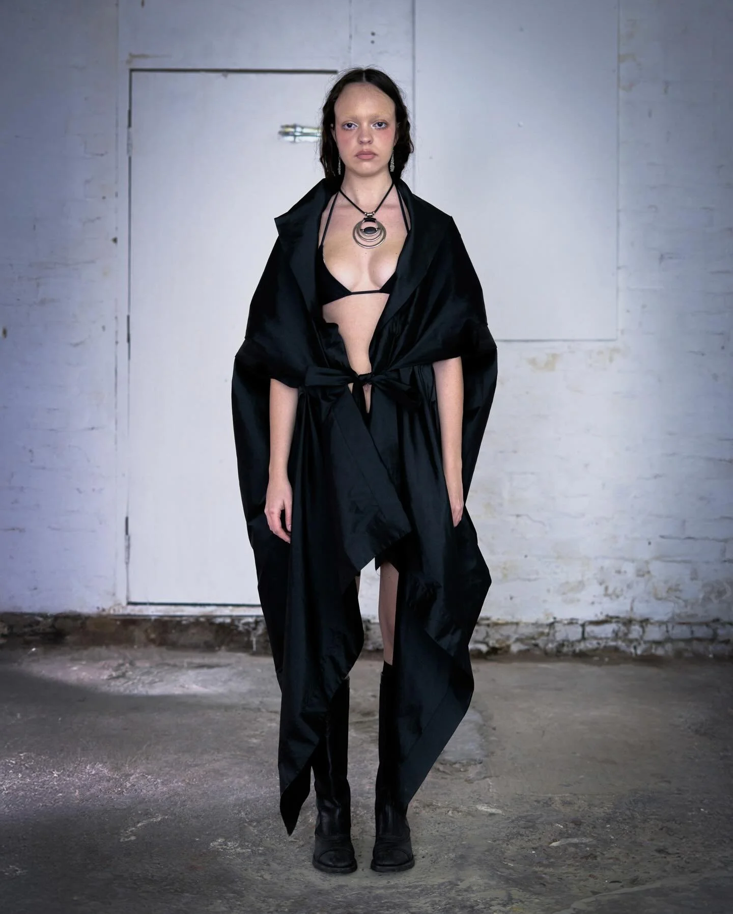 &lsquo;NESTED&rsquo; READY-TO-WEAR CAPSULE 🪺
A journey of belonging and becoming a new version of yourself whilst embracing heritage and tradition through thai folklore and costume, reimagining a part of home in every creation. 

- FINAL - look 8 ๘: