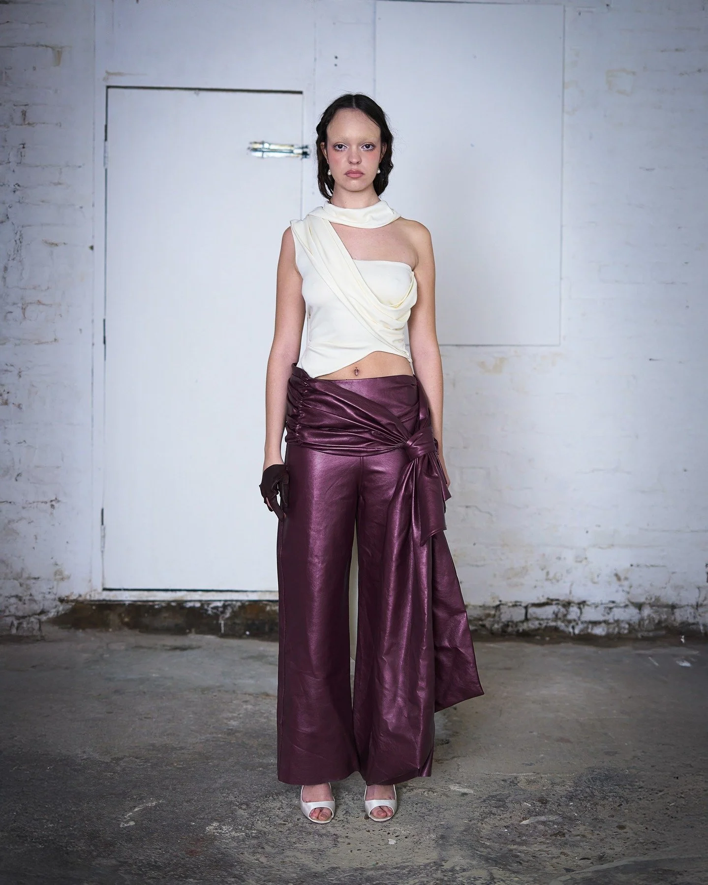 &lsquo;NESTED&rsquo; READY-TO-WEAR CAPSULE 🪺
A journey of belonging and becoming a new version of yourself whilst embracing heritage and tradition through thai folklore and costume, reimagining a part of home in every creation. 

Look 7 ๗
Naree top
