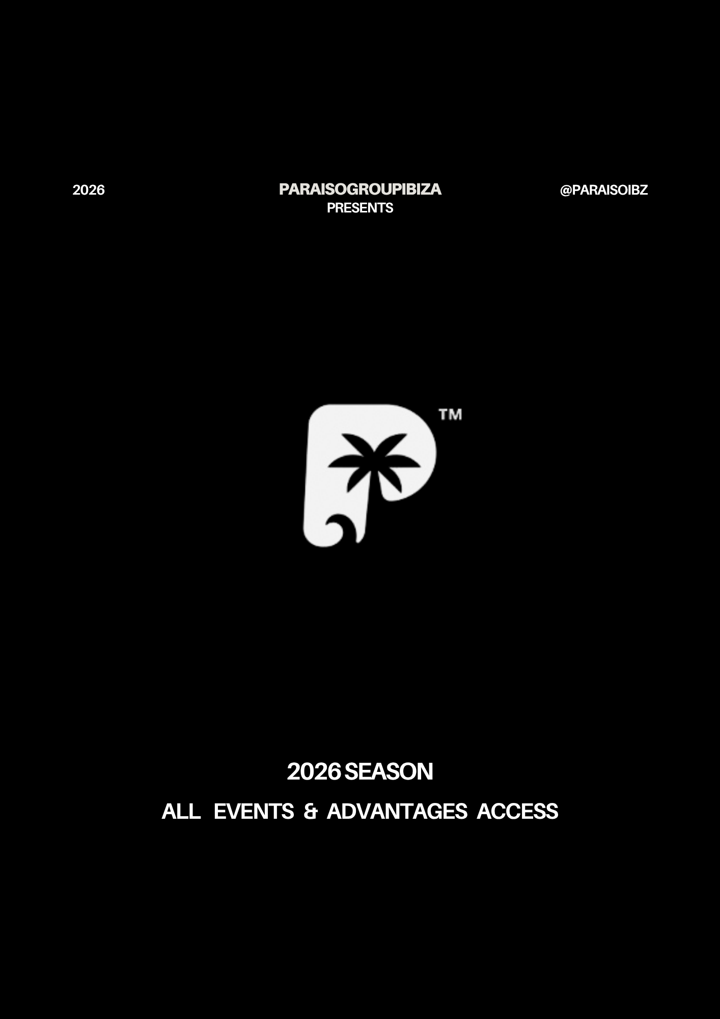 Your entry into Paraiso                                                                                             starting from