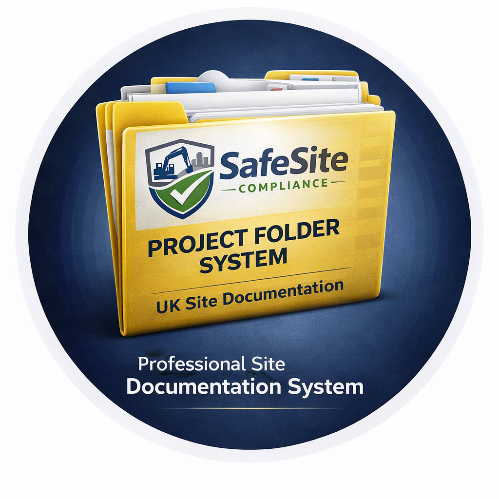 Civil Engineering Project Folder System (UK Site Documentation Pack)