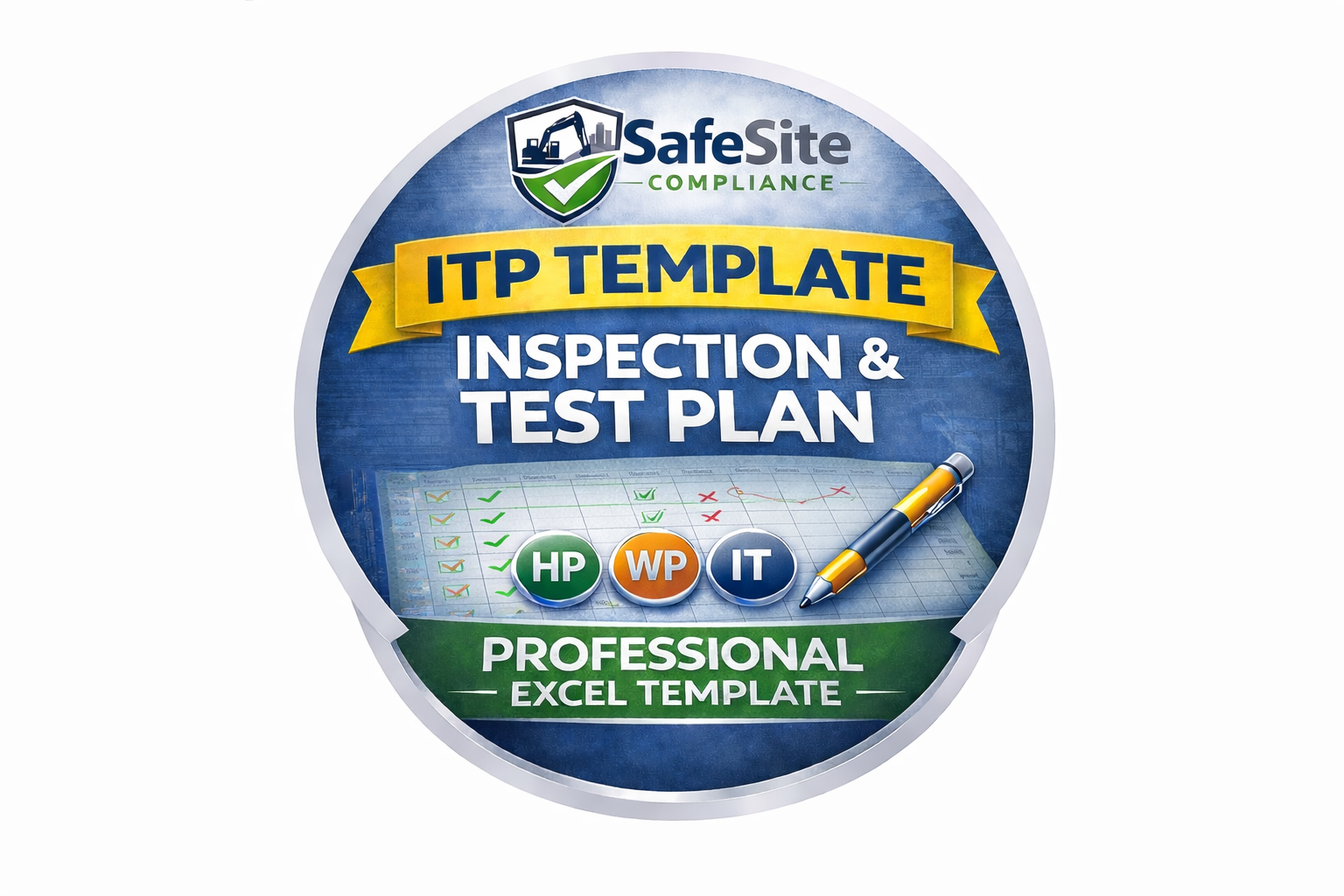 Inspection & Test Plan (ITP) Template – UK Civil Engineering
