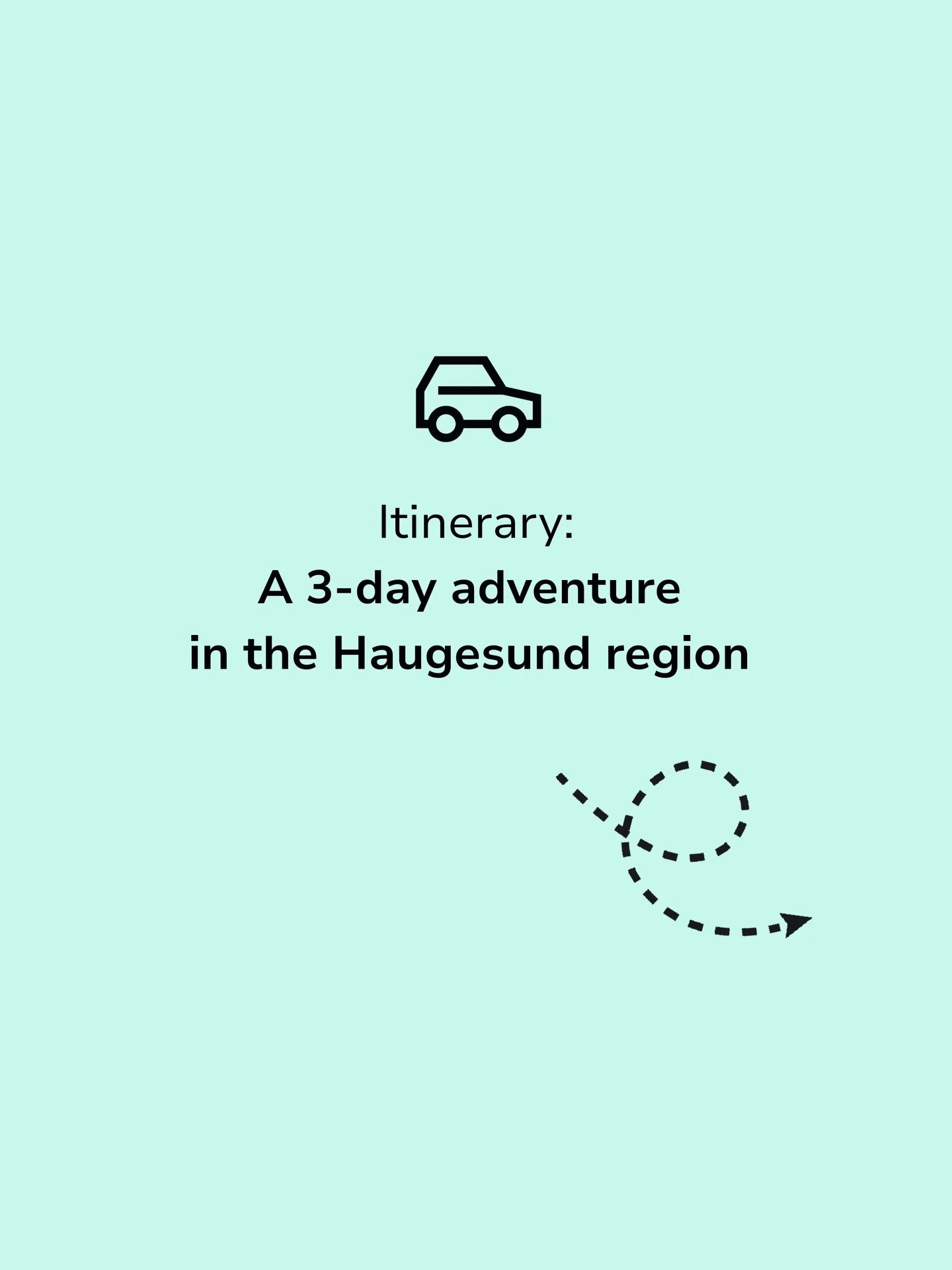 Here&rsquo;s a 3-day itinerary in the Haugesund region, combining coastal city life, Viking history and dramatic fjord landscapes🚗🌸

1️⃣ Day 1 &ndash; Haugesund city center 
Check in at @qualityhotelmaritim before heading out on a RIB tour with @go