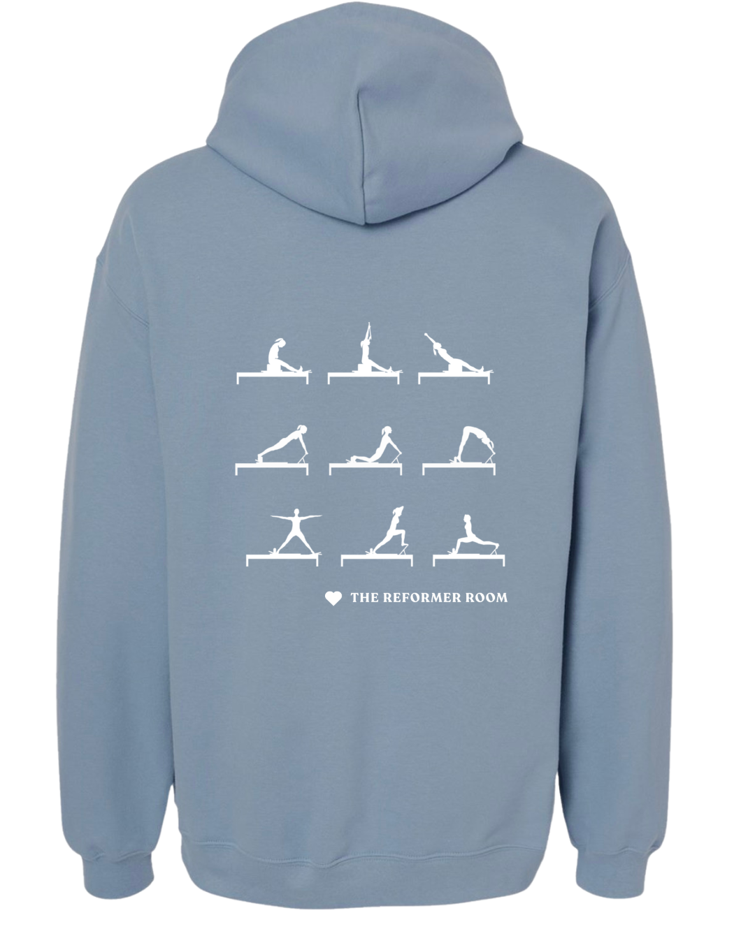 TRR HOODIE (STONE BLUE)
