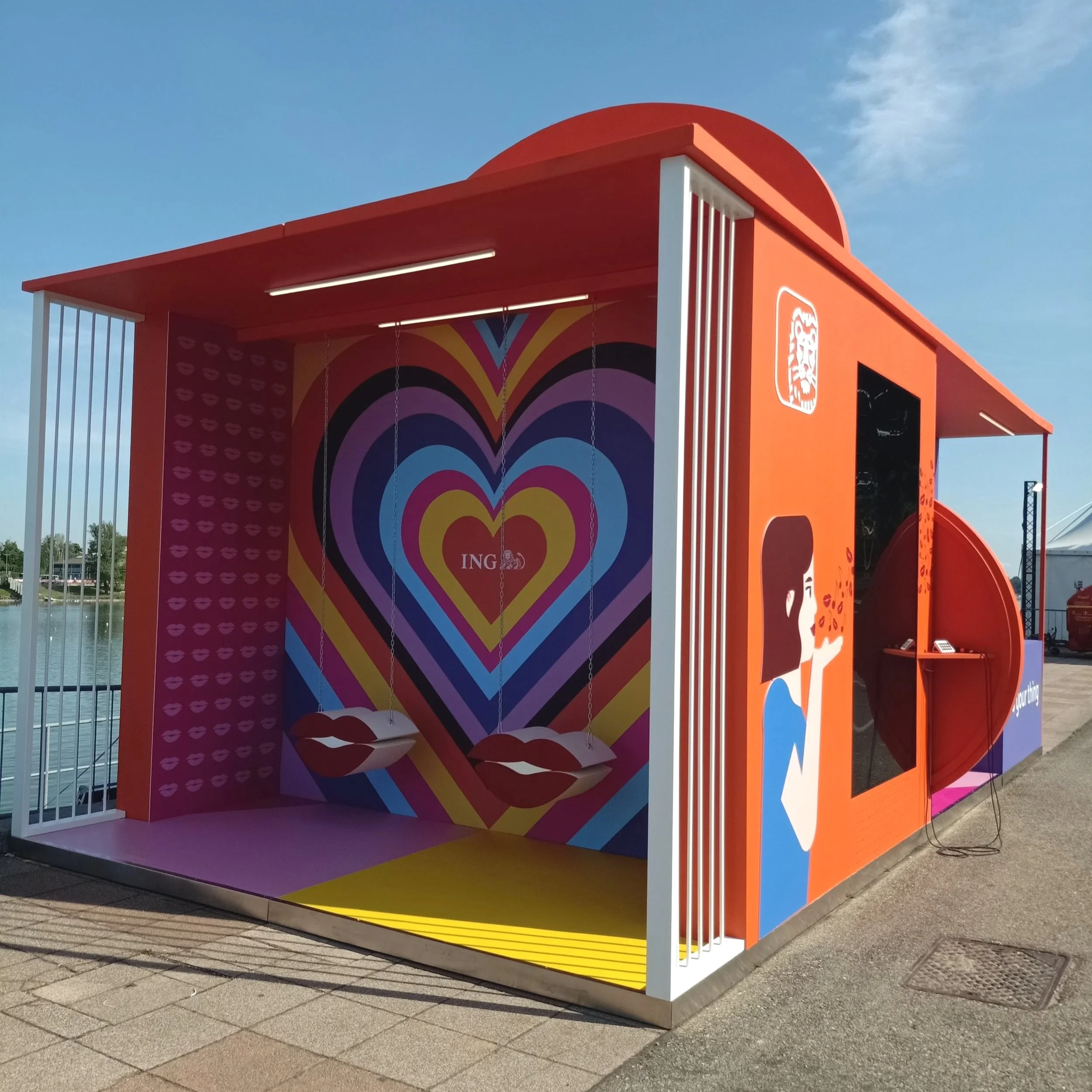 Stand set up Ing x Miami 2026