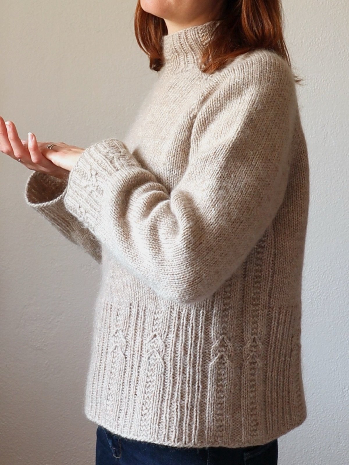💝 Launch sale ends today!
-15% at checkout on katandstitches.com &amp; Ravelry!

Thank you all for the warm welcome you have brought to the Woven Arches Sweater ✨

Yarn kits can now be found on the MAJO Garn website! 🧶

#wovenarchessweater #yarnkit