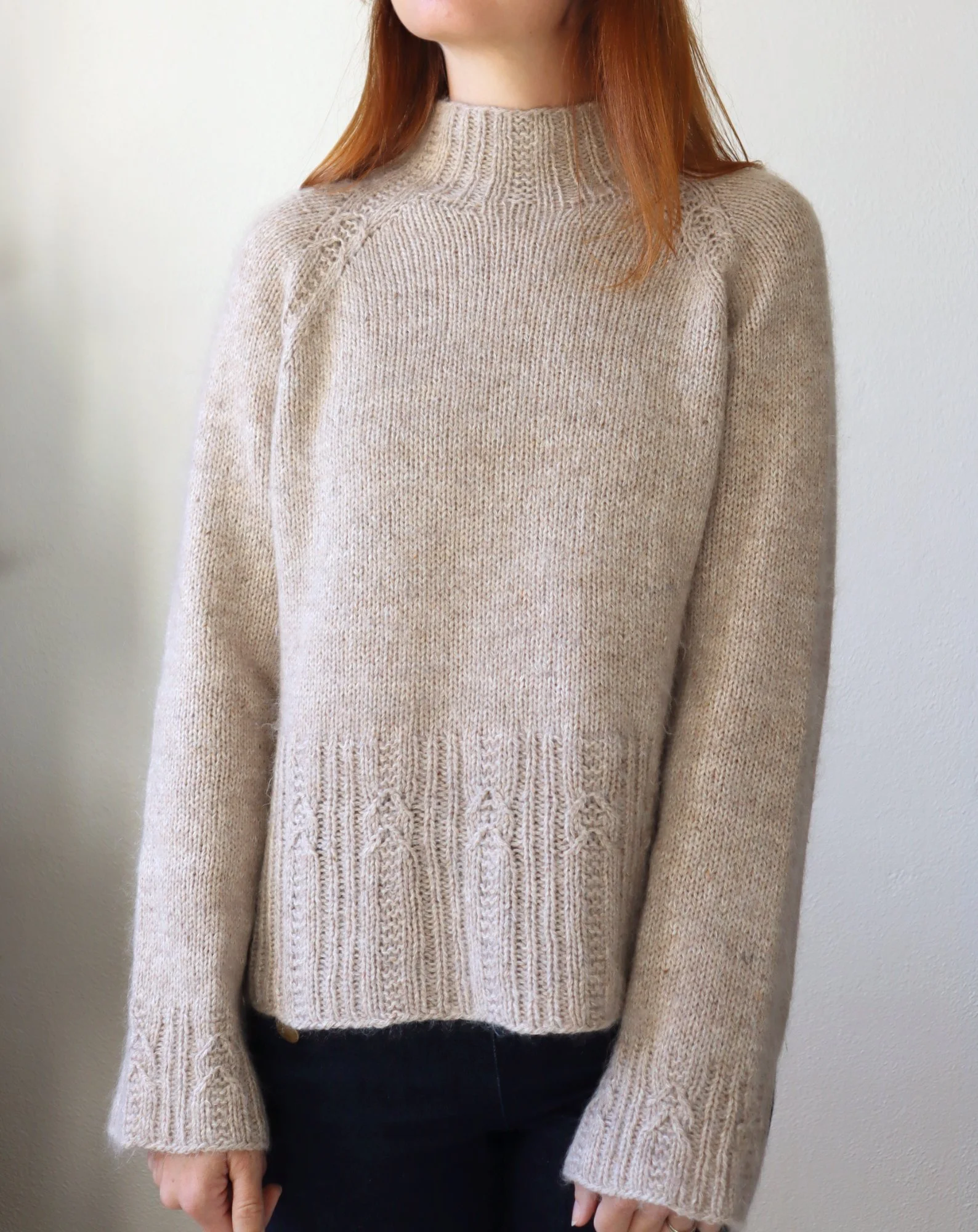 Woven Arches Sweater