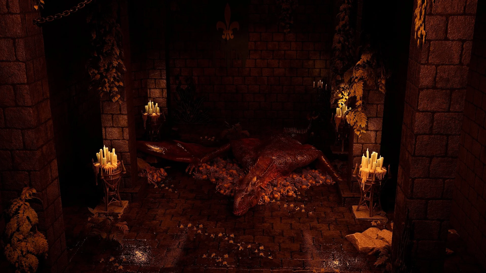 Dragon Dungeon - Clean Render