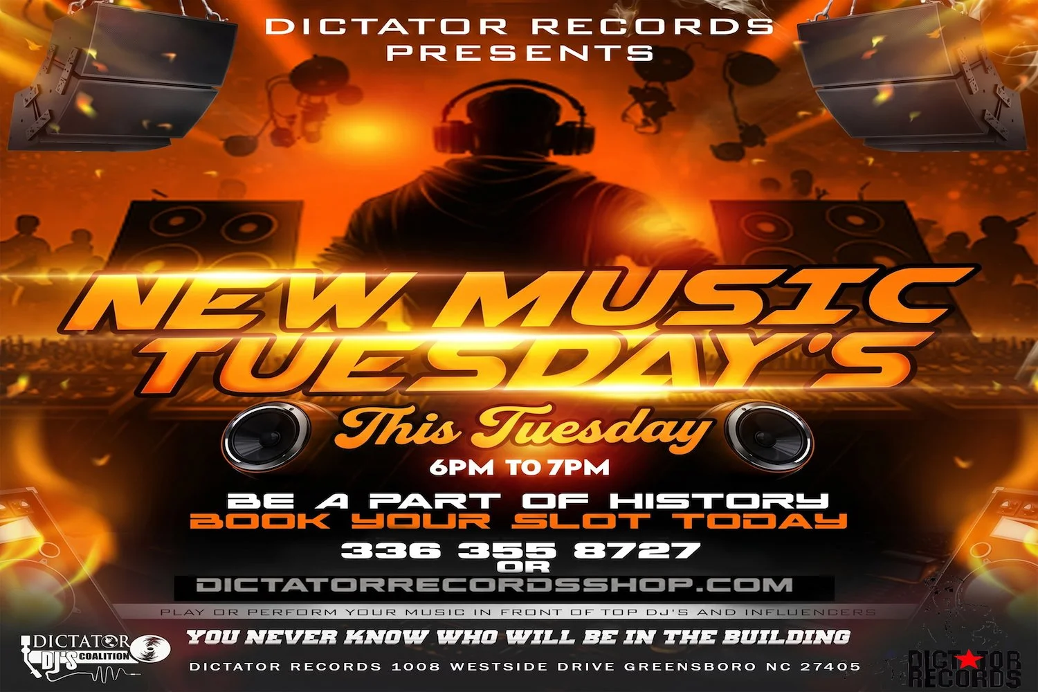 Dictator Records Presents New Music Tuesdays