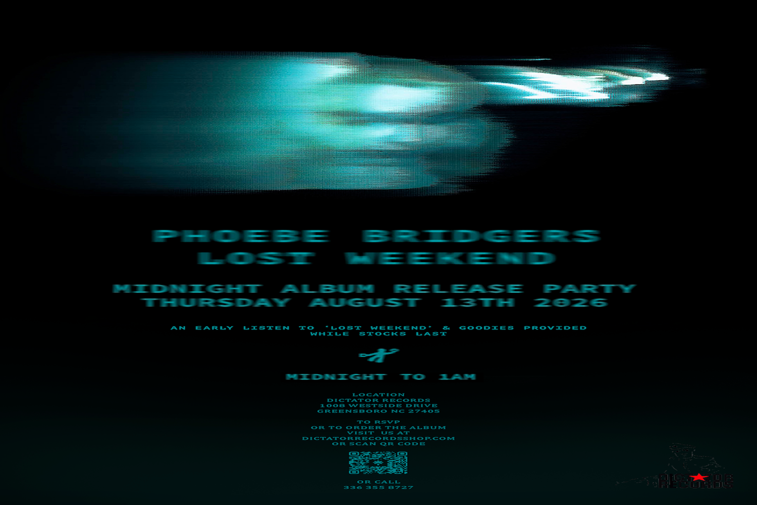 Phoebe Bridgers Midnight Album Release Party