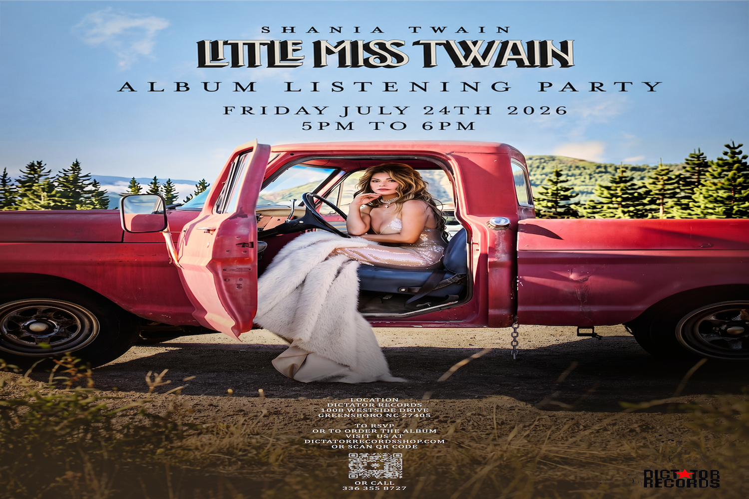 Shania Twain Album Listening Party
